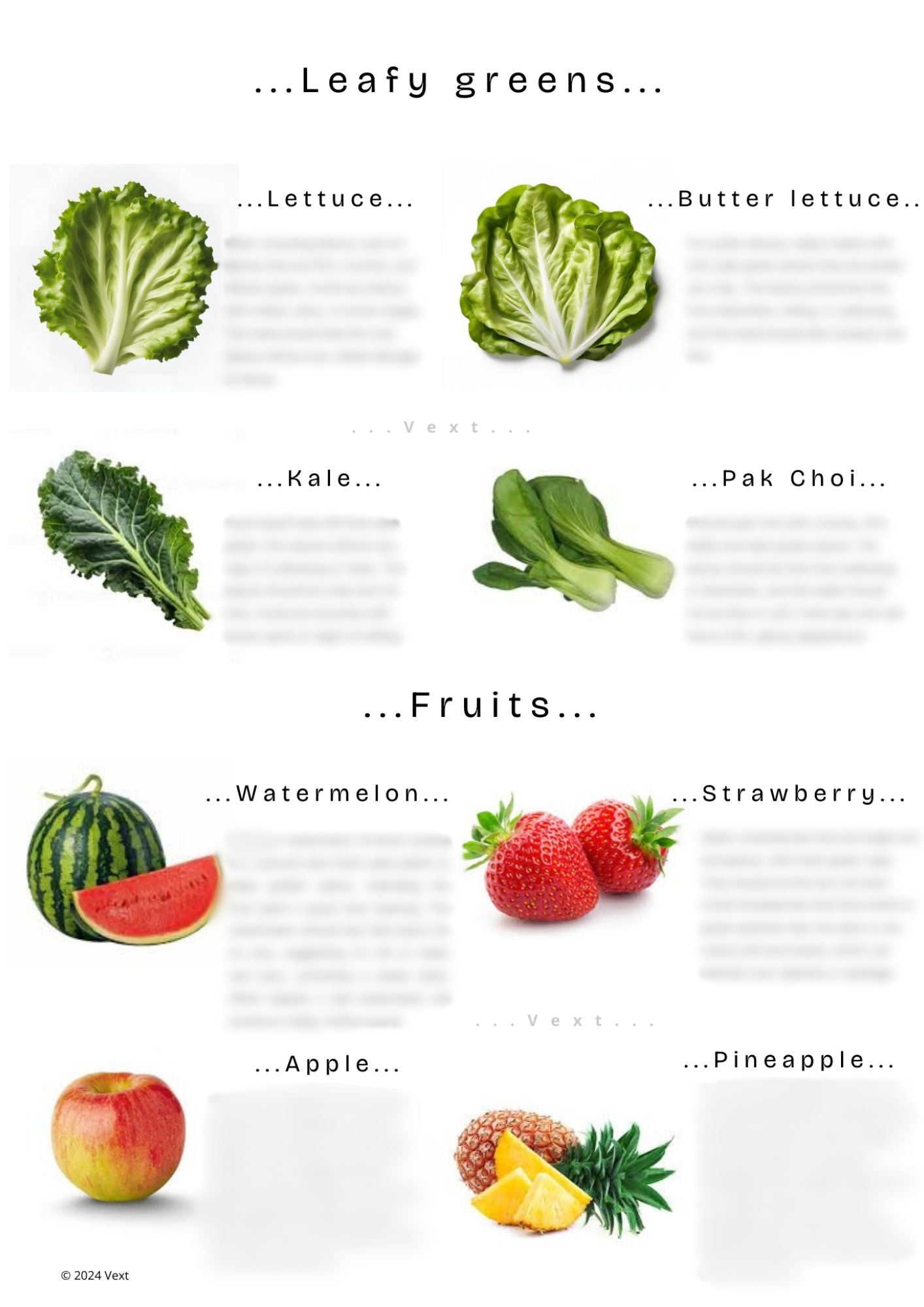 How to choose the freshest greens PDF guide